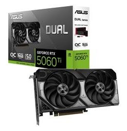 Asus DUAL OC GeForce RTX 5060 Ti 16 GB Video Card